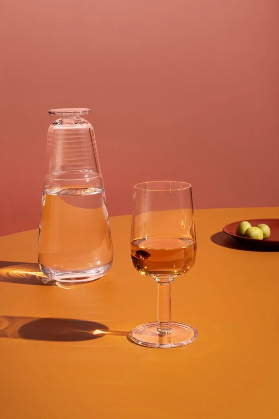 Καράφα με ποτήρι Kosta Boda Viva 900 / 200 ml 7082006 διαφανή AA00