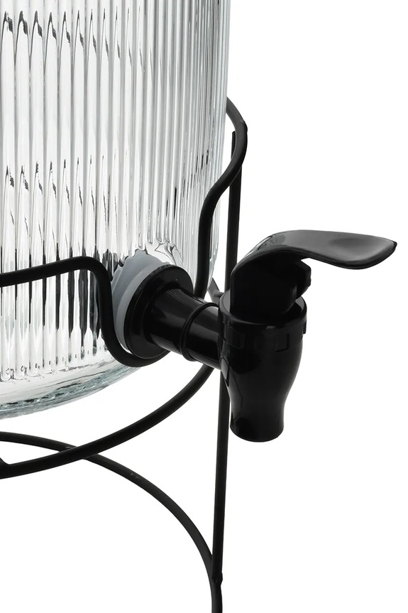 Κουζίνα και μπαρ Δοχείο διανομής νερού με καπάκι και βρύση home & lifestyle Modern Kichen 5,2 L HTIA6162 διαφανή