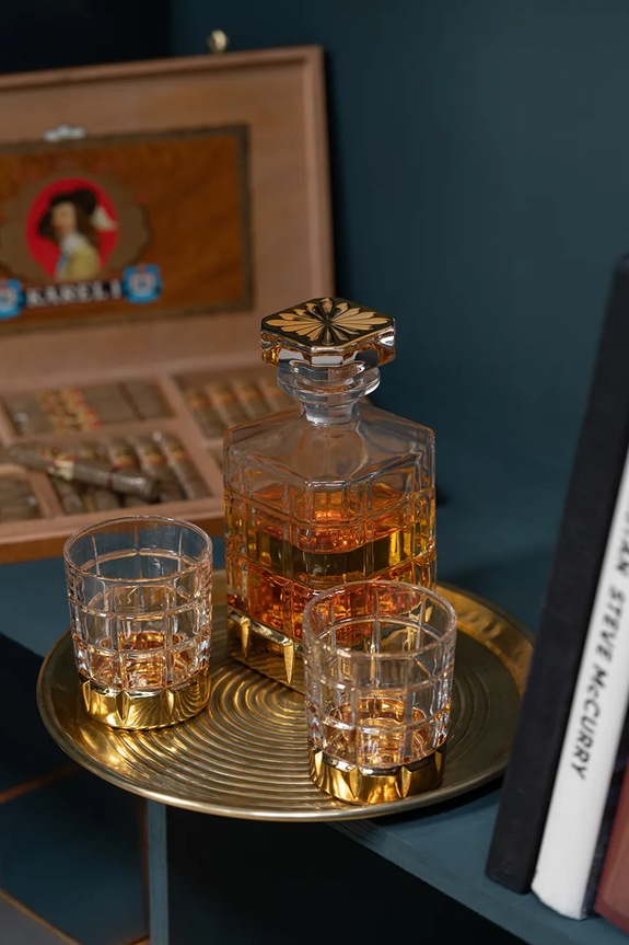 J-Line Carafă pentru whisky transparent 28899