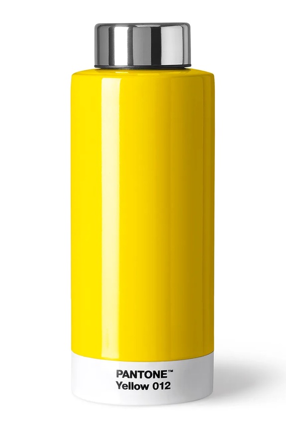 Pantone fľaša termo z nehrdzavejúcej ocele 0,63 l žltá 101120012