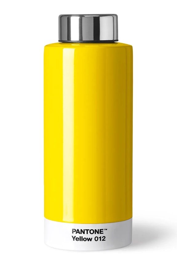 Pantone fľaša termo z nehrdzavejúcej ocele 0,63 l žltá 101120012