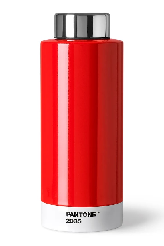 Pantone butelka termiczna ze stali nierdzewnej 0,63 l czerwony 101122035