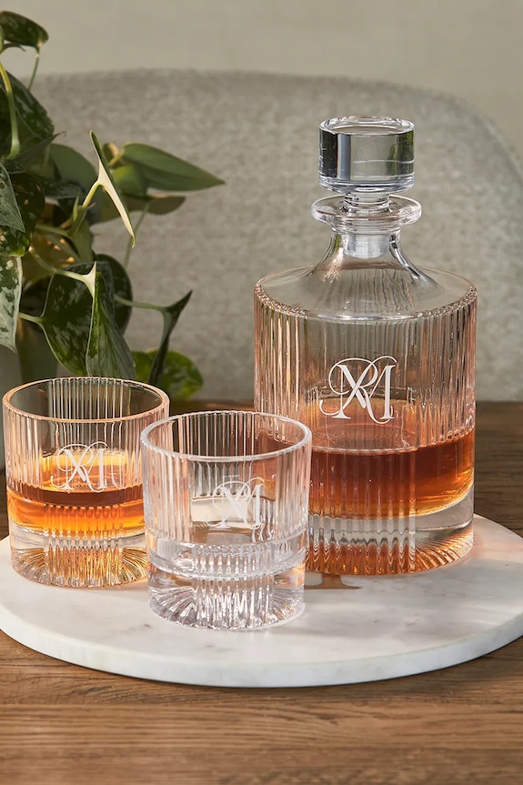 Riviera Maison karafka ze szklankami do whiskey ze szkła 577610