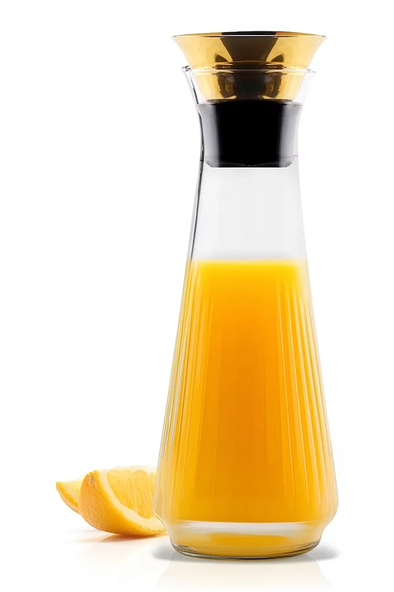 Kuchyňa a bar Vialli Design karafa na vodu z borosilikátového skla 0,9 l 32064 priesvitná