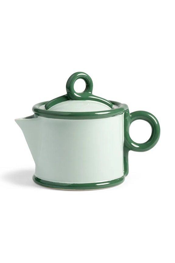 &k amsterdam dzbanek do herbaty loop green 700 ml zielony 2844.06