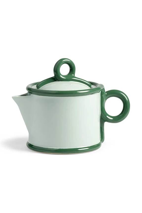 &k amsterdam dzbanek do herbaty loop green 700 ml zielony 2844.06