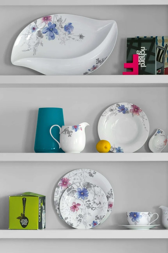 Молочник Villeroy & Boch Mariefleur Gris Basic 0,3 L 10.4104.0780 барвистий AA00