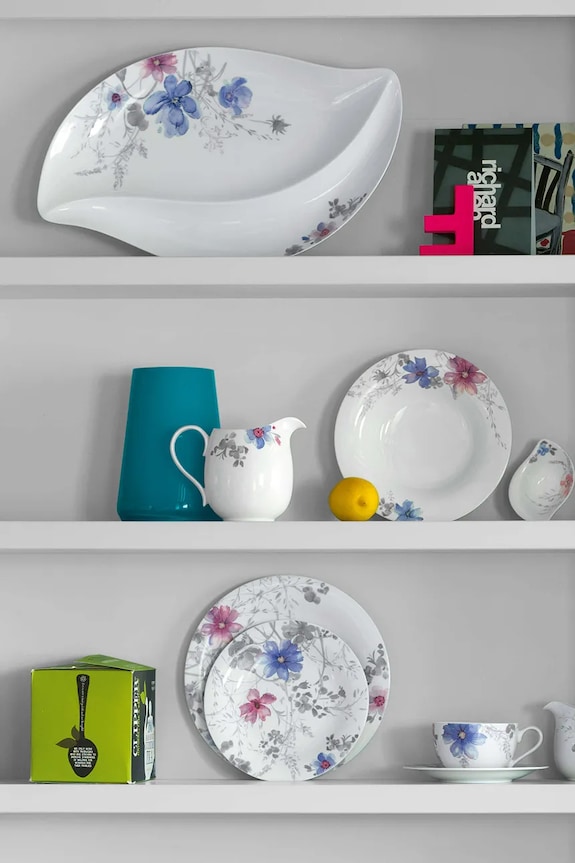 Молочник Villeroy & Boch Mariefleur Gris Basic 0,3 L 10.4104.0780 барвистий AA00
