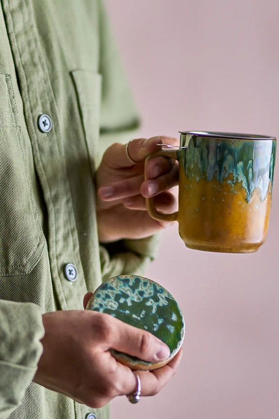 Bloomingville tazza con infusore Yum 250 ml 82061987 multicolore