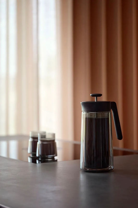 Jacob Jensen caffetteria a pistone Nordic 0,8 L nero 34545