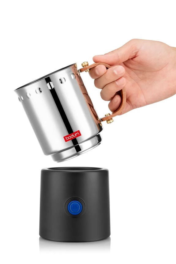 Bodum разпенител електрически от силикон 21,5 x 21,5 x 27,5 cm 12309.16EURO сив AA00