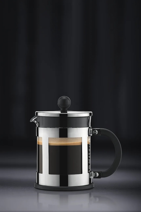 Bodum kawiarka tłokowa ze szkła borokrzemianowego 0,5 l 11798.16 szary