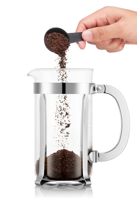 Bodum инфузер за кафе от боросиликатно стъкло 1 l 11652.16.16 сив AA00