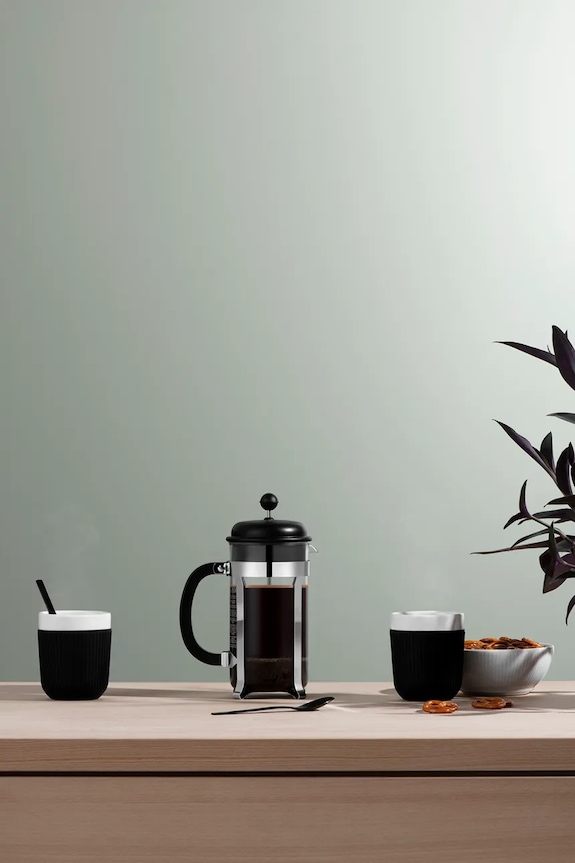 Bodum infuzer za kavu izrađen od borosilikatnog stakla 1 l 1918.01 crna AA00