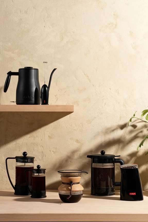 Bodum infuzer za kavu izrađen od borosilikatnog stakla 1 l crna 10938.01