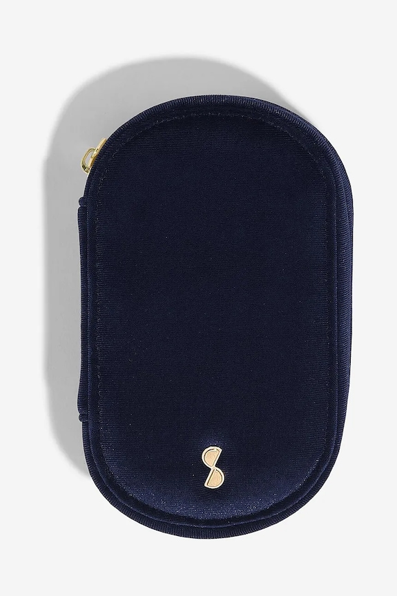 Dodaci Kozmetička torbica Stackers Compact Velvet 76301 mornarsko plava