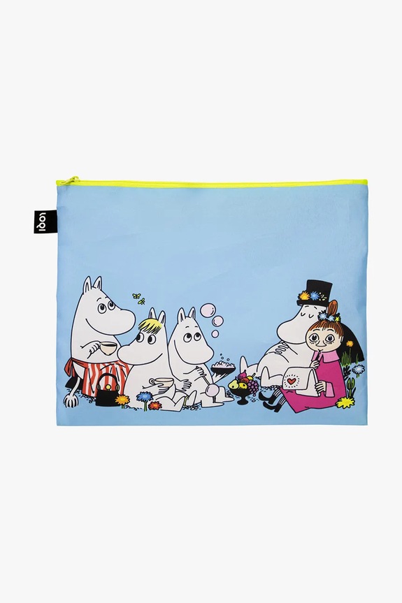 LOQI set de borsete Moomin 3-pack multicolor Q.ZP.MO.TO