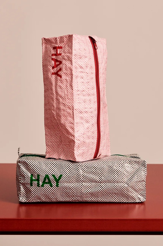 Doplnky Sada organizérov HAY Candy Mono Wash Bag 3-pak AE750.E492.AF53 ružová
