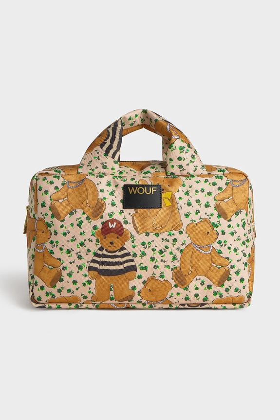 WOUF trusă cosmetică de călătorie Cute 29 x 18 x 13 cm bej TL250013
