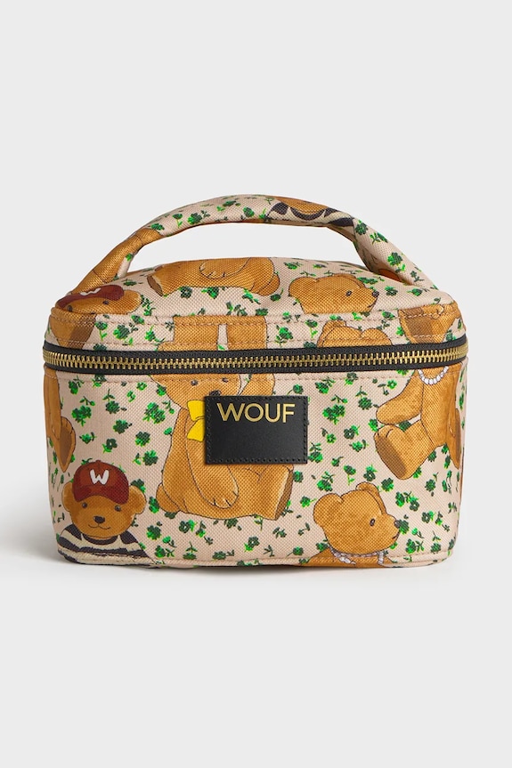 WOUF utazazós kozmetikai táska Cute 20 x 12 x 15 cm bézs TV250013