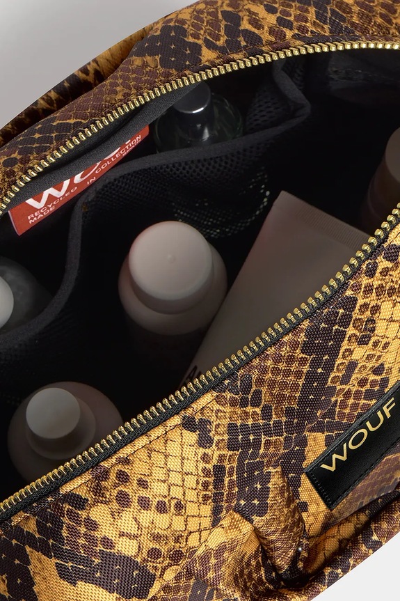 Νεσεσέρ ταξιδιού WOUF Boa 29 x 18 x 13 cm καφέ TL250016