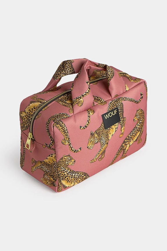 Νεσεσέρ ταξιδιού WOUF Blush Leopard 29 x 18 x 13 cm TL250017 πολύχρωμο AA00