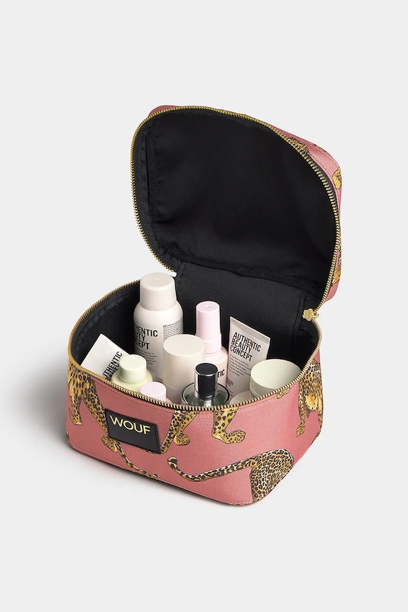 Αξεσουάρ Νεσεσέρ ταξιδιού WOUF Blush Leopard 20 x 12 x 15 cm TV250017 πολύχρωμο