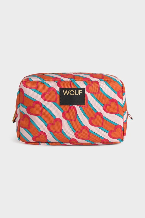 Дорожняя косметичка WOUF Heartbeat 20 x 9,5 x 13 cm мультиколор TT260007