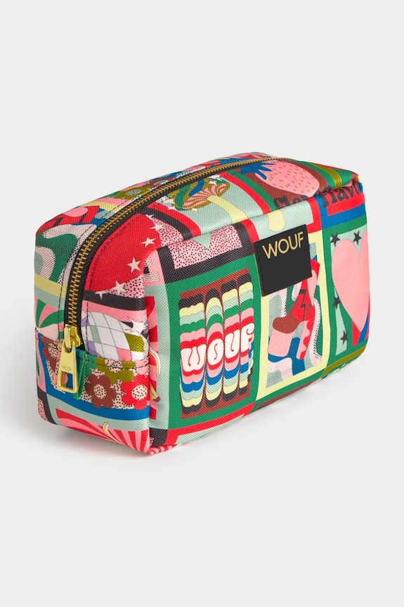 WOUF kosmetyczka podróżna Discobabe 20 x 9,5 x 13 cm TT260005 multicolor AA00