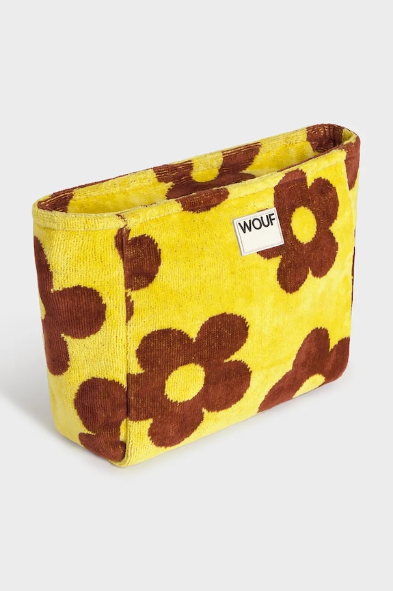 Бавовняна косметичка WOUF Phi Phi 30 x 10 x 22 cm TT260017 жовтий AA00