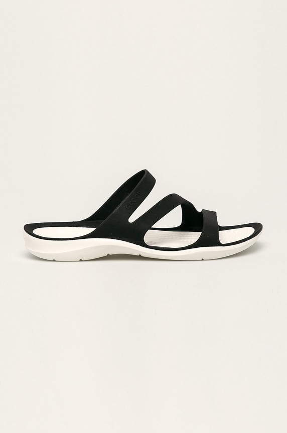 Crocs - Papucs cipő 203998.BLACK Swiftwater Sandal W szintetikus fekete 203998.BLACK