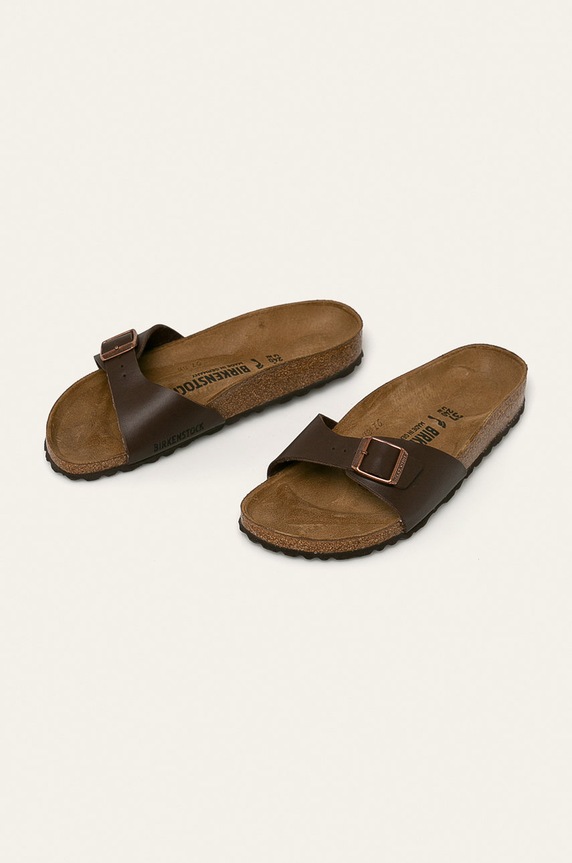 Birkenstock klapki Madrid 40393.Madrid brązowy SS26