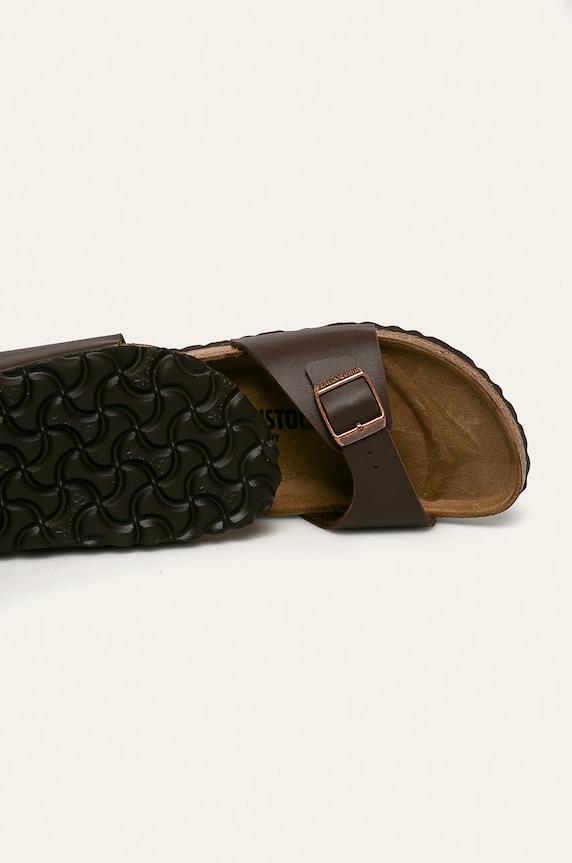 Obuwie Birkenstock klapki Madrid 40393.Madrid brązowy