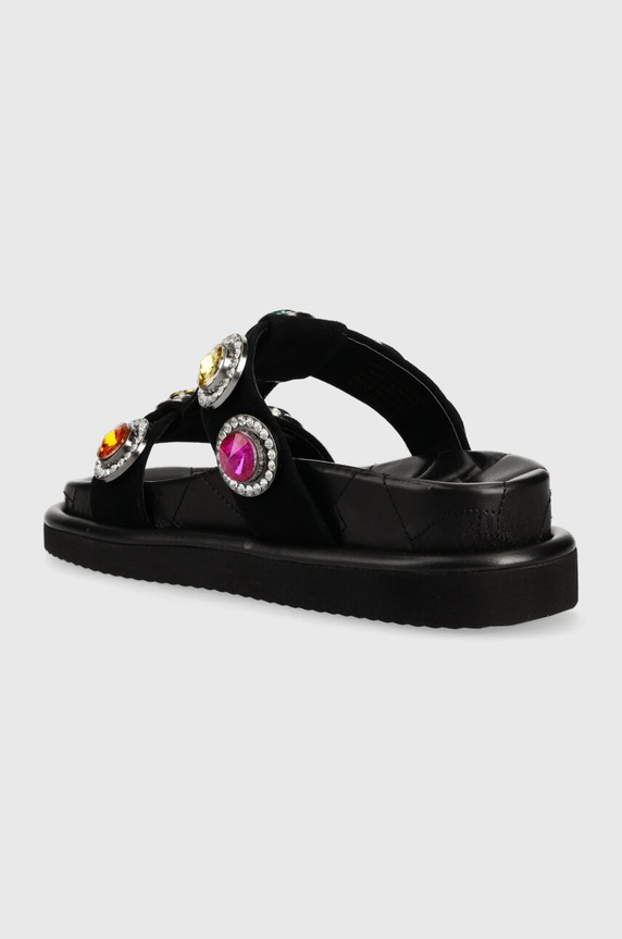 Obuwie Kurt Geiger London klapki skórzane Orson 9107100209.BLACK czarny
