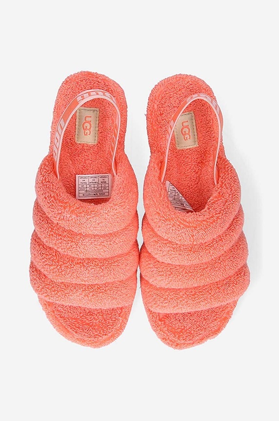 UGG kapcie Fluff Yeah Terry różowy 1127116.PBLS