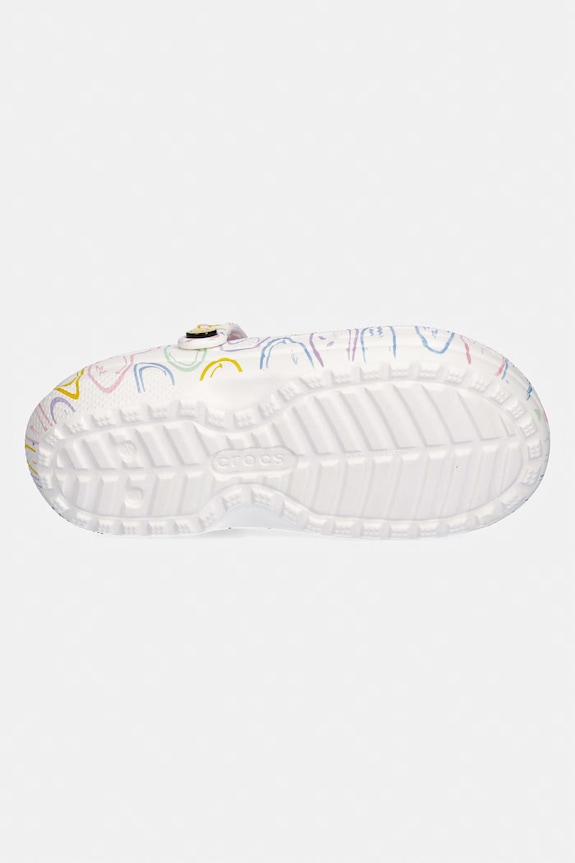 Crocs papuci Smiley Classic Lined Clog 211696.90H multicolor