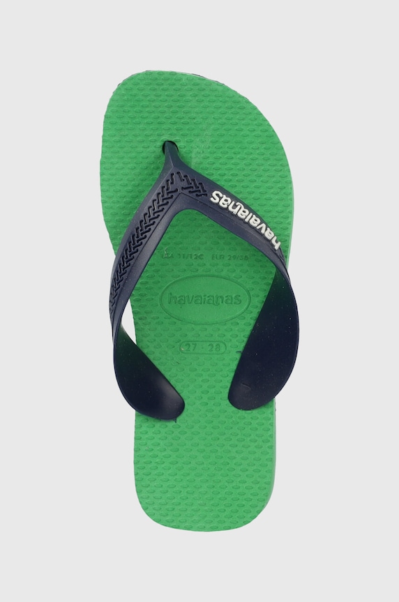 Băieți Havaianas slapi copii H4130090 verde