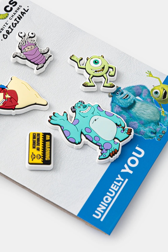 Κονκάρδες για παιδικά παπούτσια Crocs Monsters Inc 5Pck 5-pack 10014921.Monsters.Inc πολύχρωμο AA00