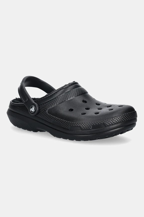 Crocs - Παντόφλες NHL Pittsburgh Penguins Classic Lined Clog μαύρο 203591.CLASSIC.LINED