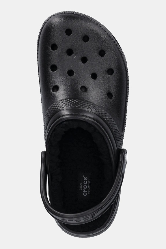 Crocs - Παντόφλες NHL Pittsburgh Penguins Classic Lined Clog μαύρο 203591.CLASSIC.LINED