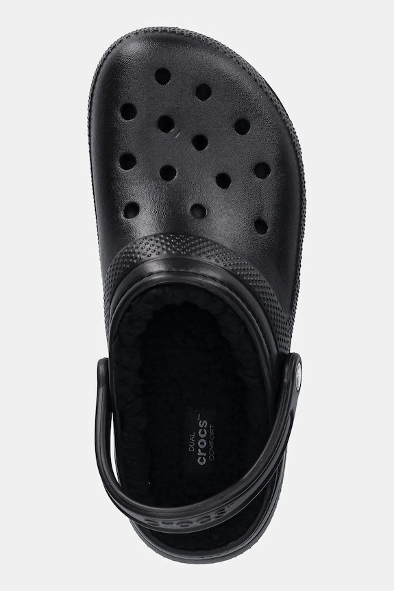 Crocs - Παντόφλες NHL Pittsburgh Penguins Classic Lined Clog μαύρο 203591.CLASSIC.LINED