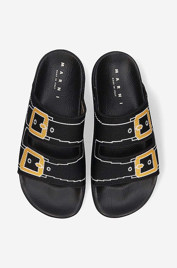 Marni klapki Sandal czarny SAMR003802.P4547