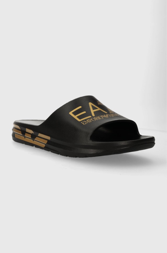 EA7 Emporio Armani klapki XBP008.XK337 czarny SS24