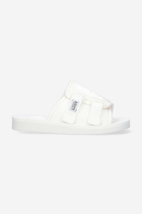 Suicoke klapki KAW-CAB tekstylny biały KAW.CAB