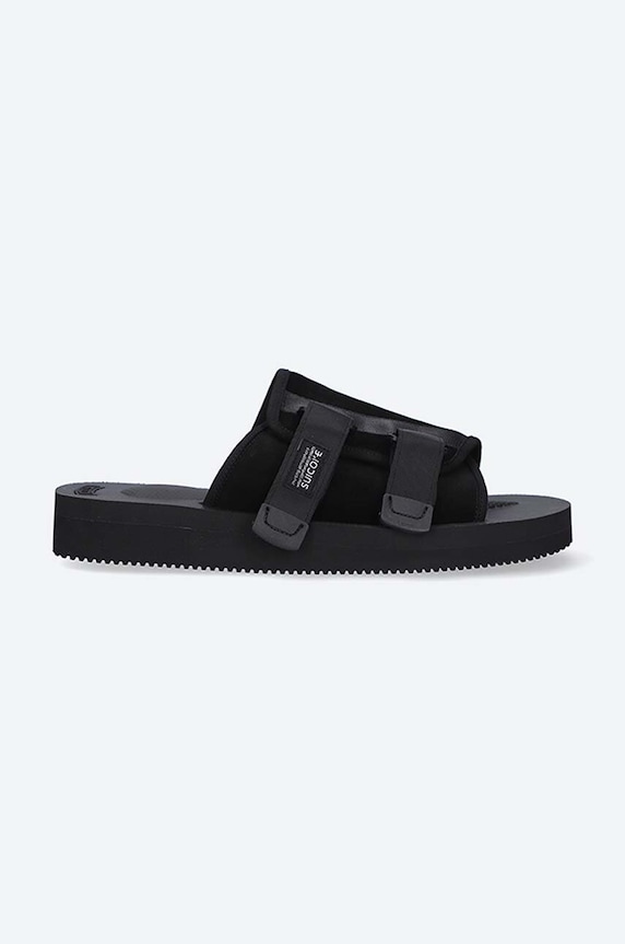 Pantofle Suicoke Rubber Sole KAW-VS textilní černá KAW.VS