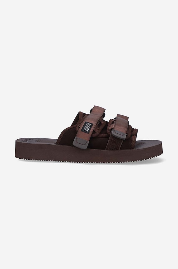 Suicoke sliders MOTO-VS textile brown MOTO.VS