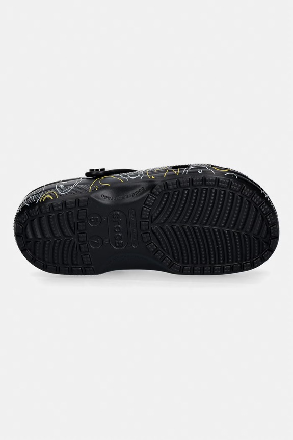 Crocs klapki Smiley Classic Clog 211693.90H czarny