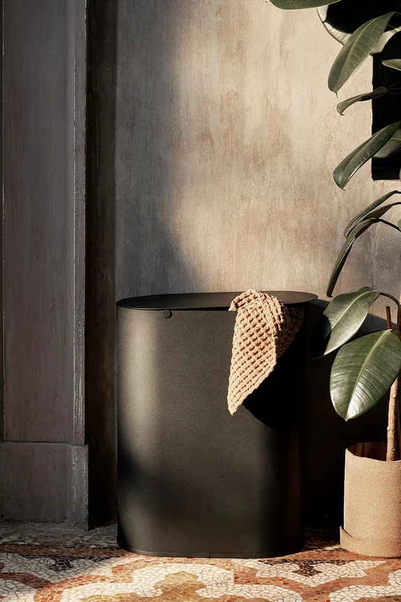 ferm LIVING szemetes Enkel Bin 19 L fekete 1104266998