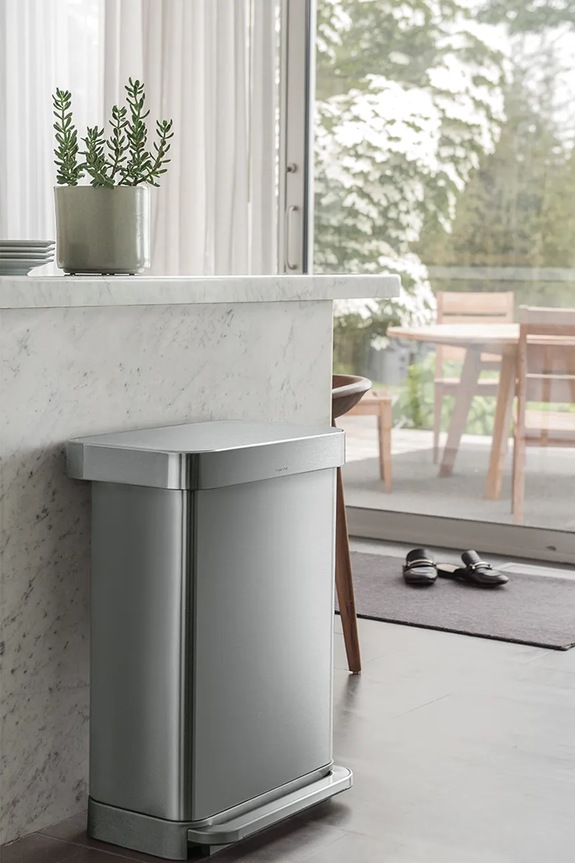 Odpadkový kôš Simplehuman 45 L CW2024 sivá