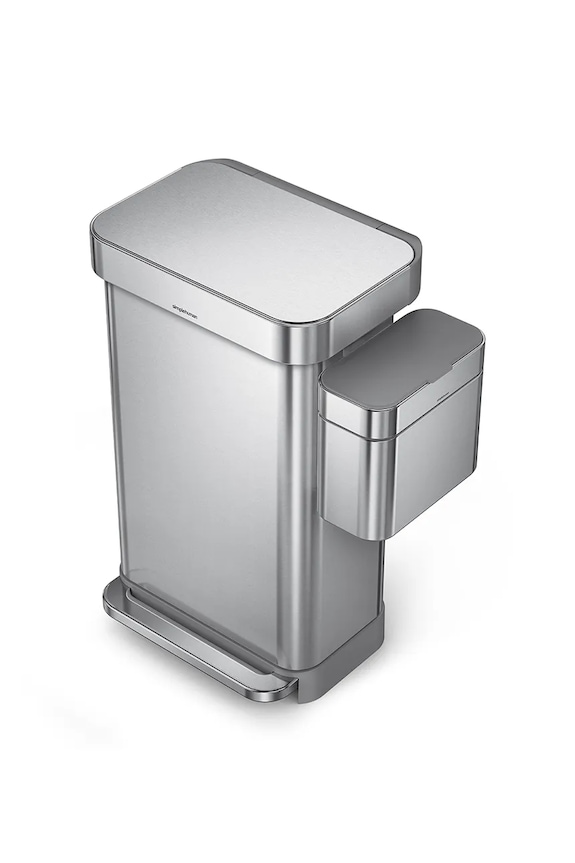 Komposter Simplehuman Caddy 4 L siva CW1645